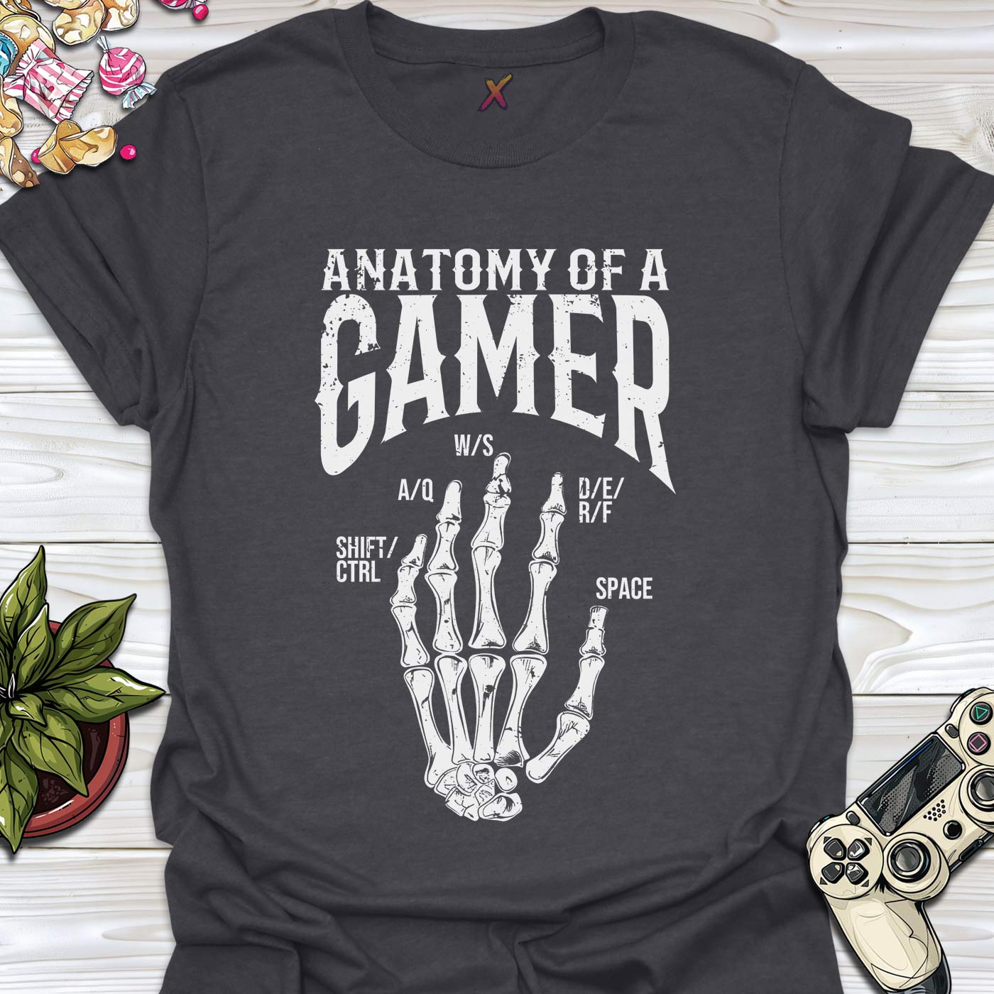 Anatomy of a Gamer T-Shirt