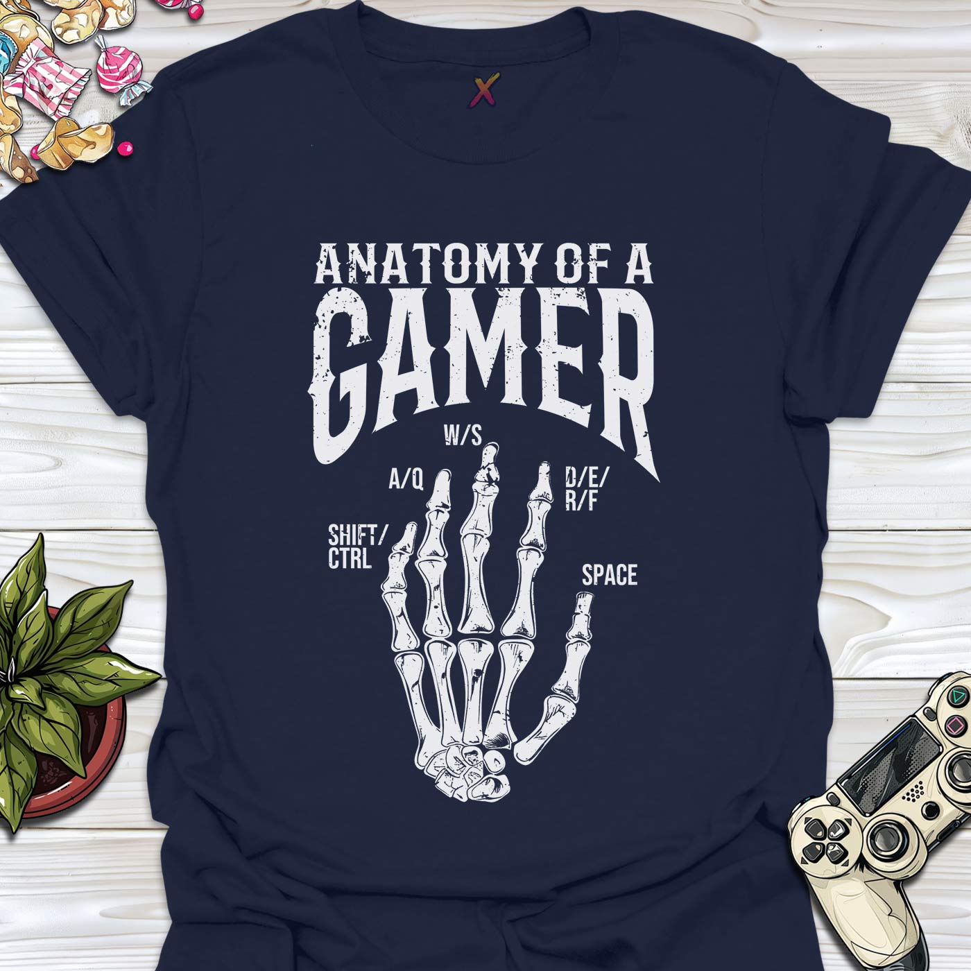 Anatomy of a Gamer T-Shirt