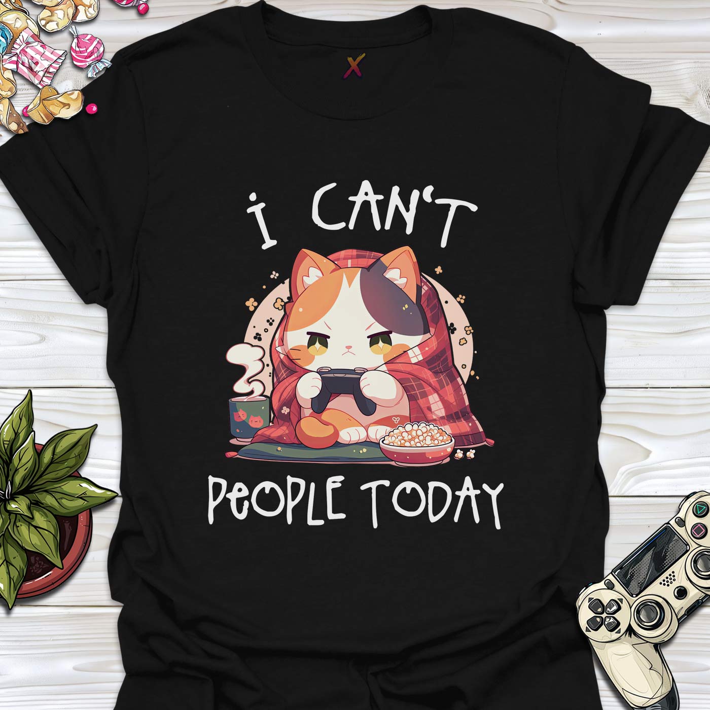 I Can't People Today T-Shirt