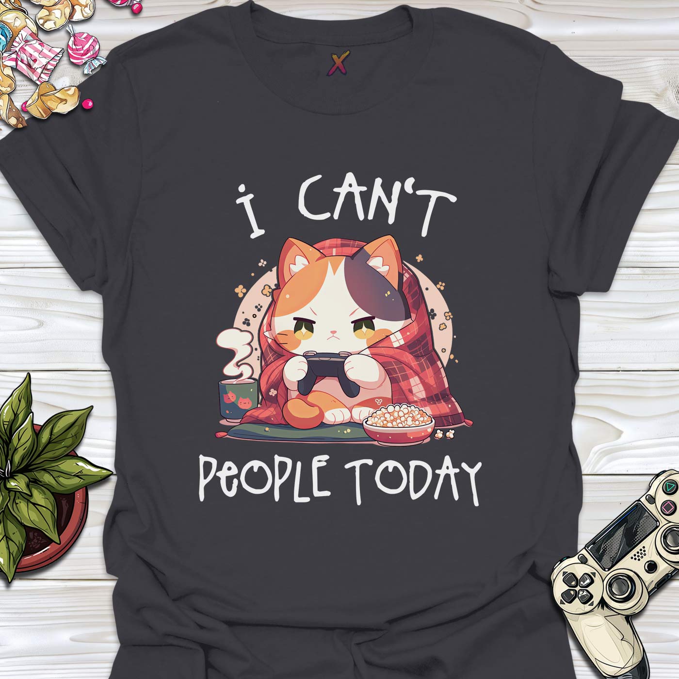 I Can't People Today T-Shirt