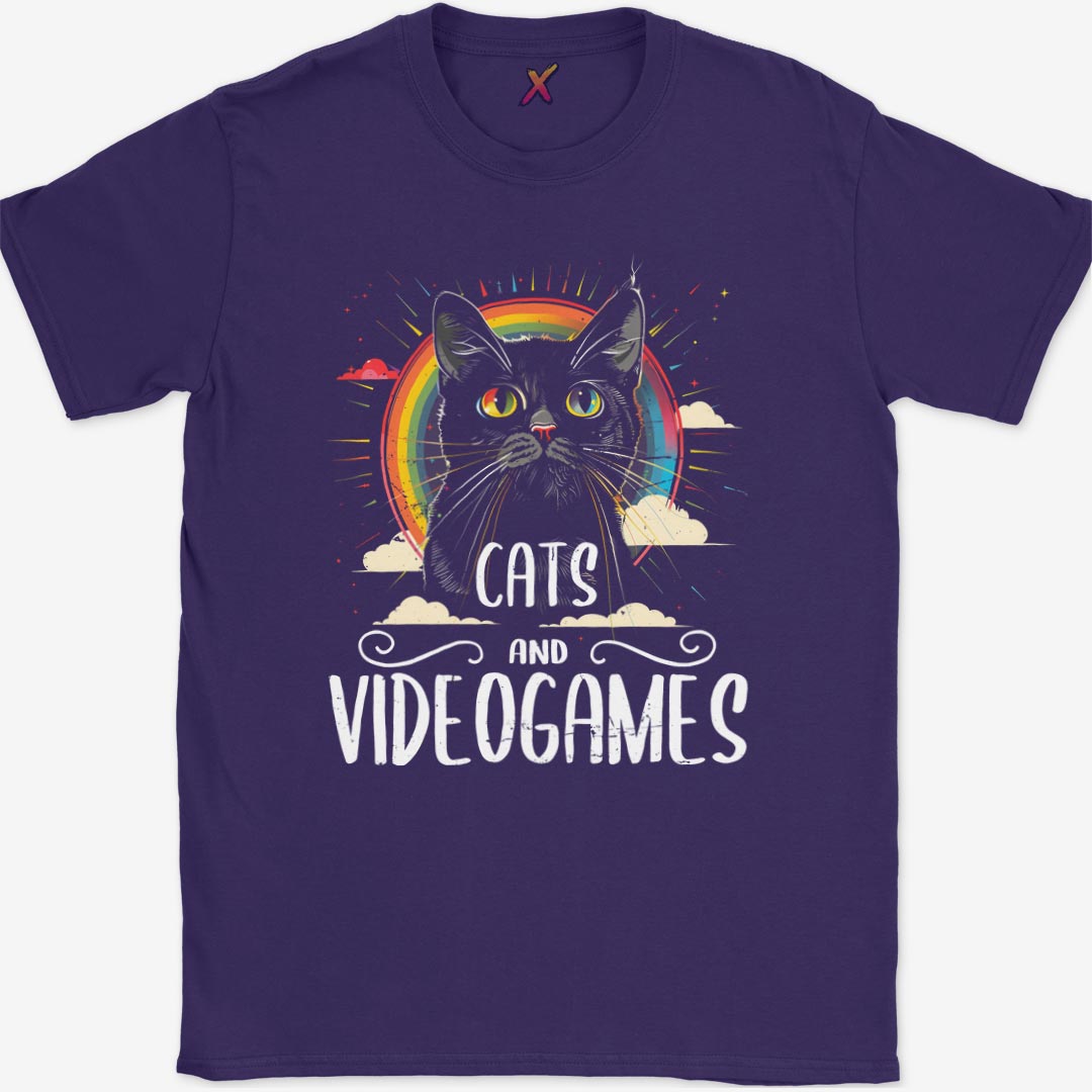 Cats And Videogames T-Shirt