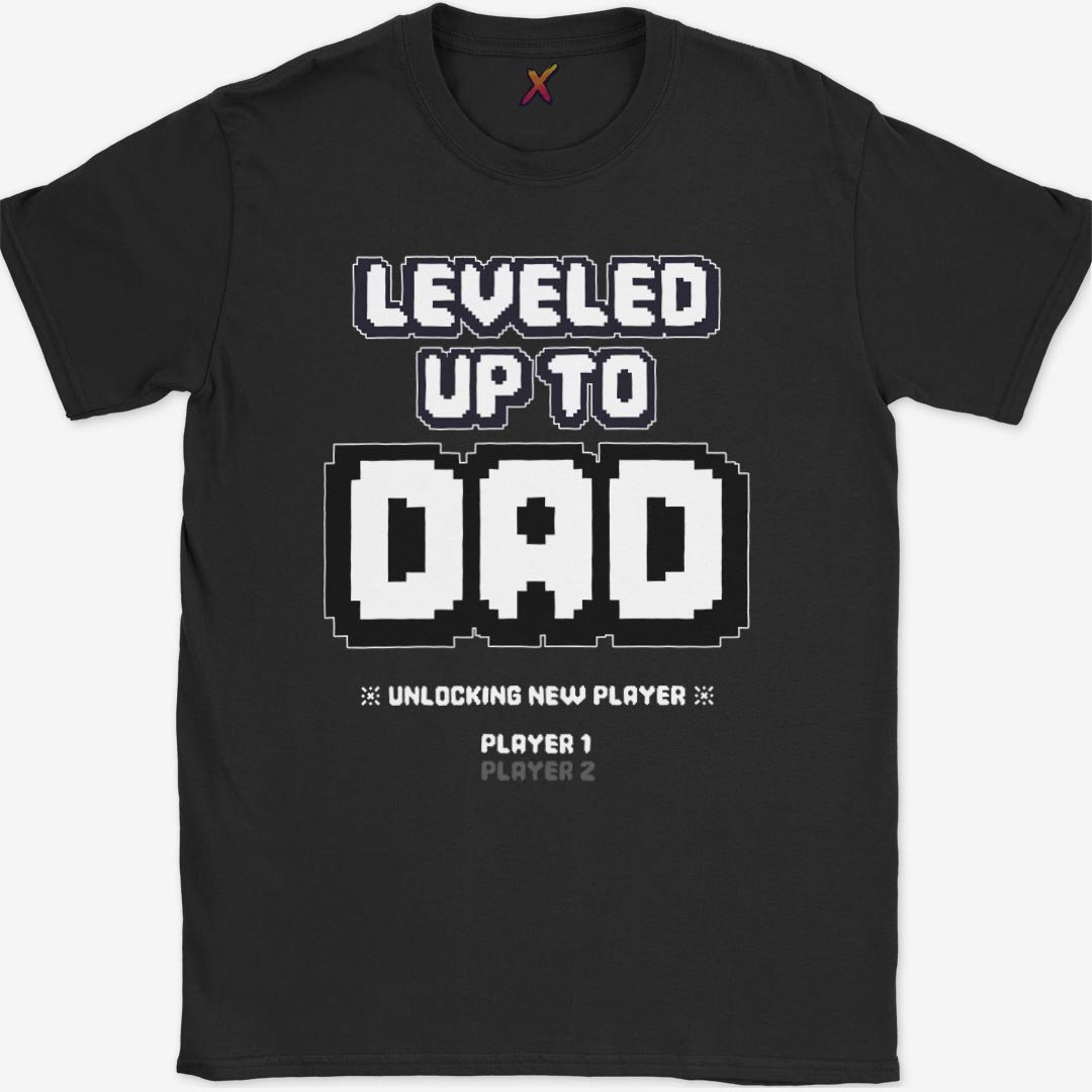 Leveled Up To Dad T-Shirt