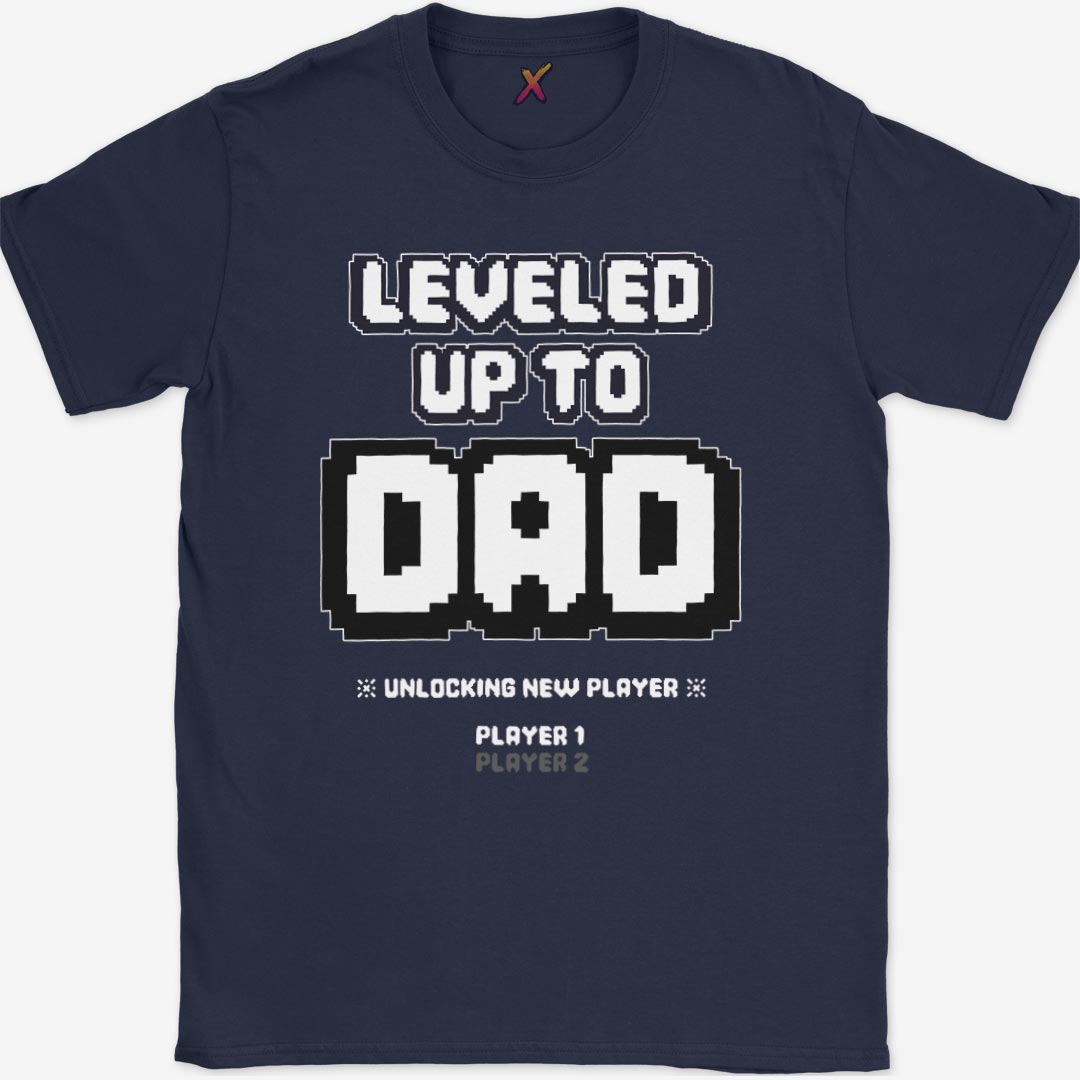 Leveled Up To Dad T-Shirt