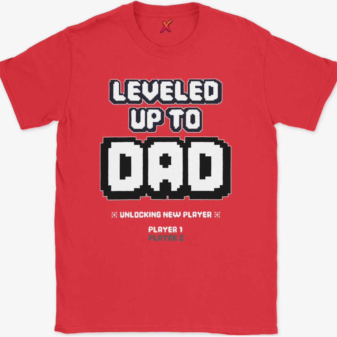 Leveled Up To Dad T-Shirt