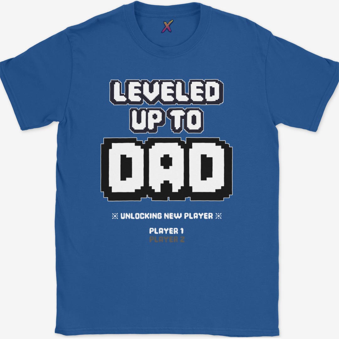 Leveled Up To Dad T-Shirt