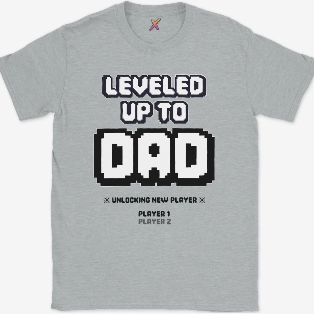Leveled Up To Dad T-Shirt