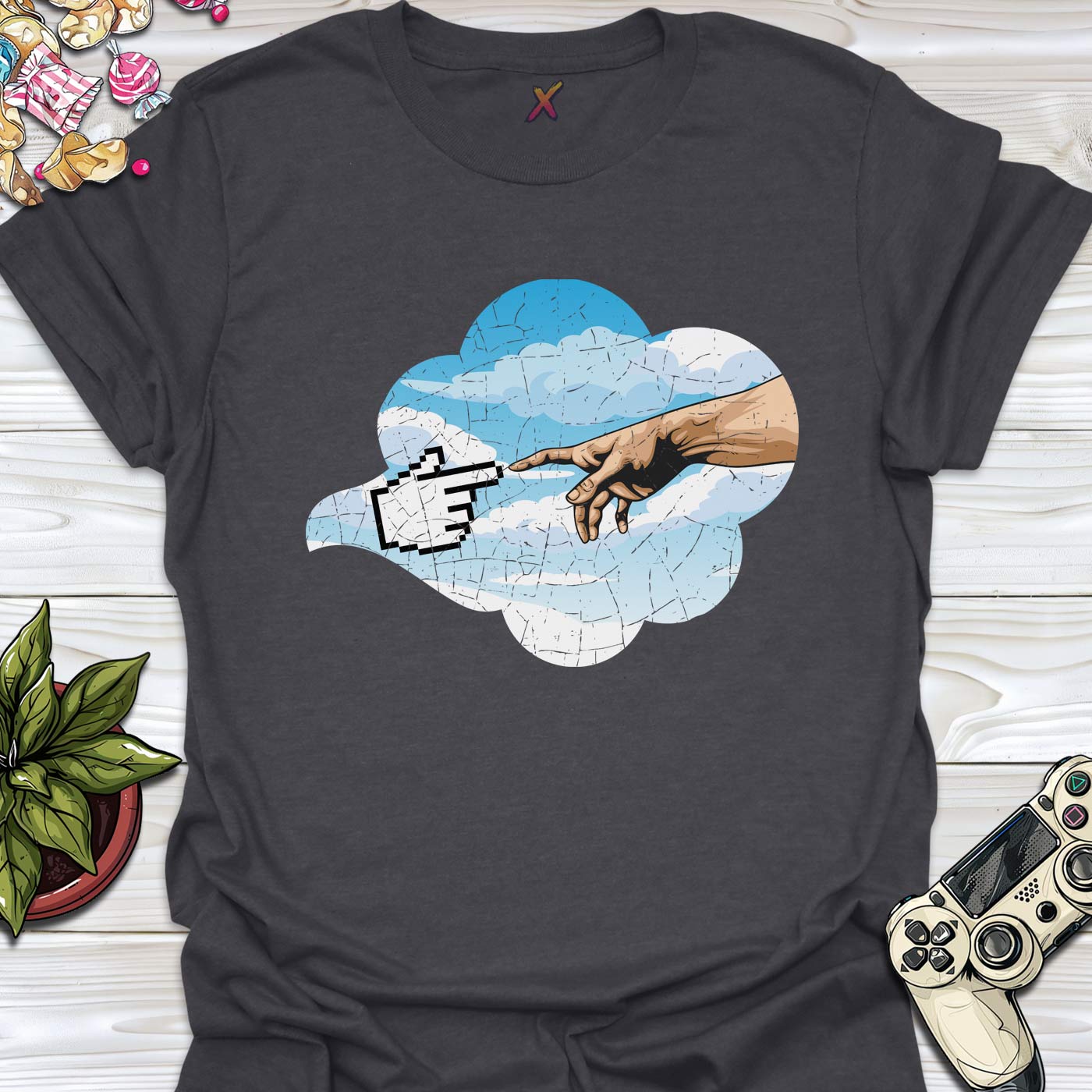 DaVinci Finger T-Shirt