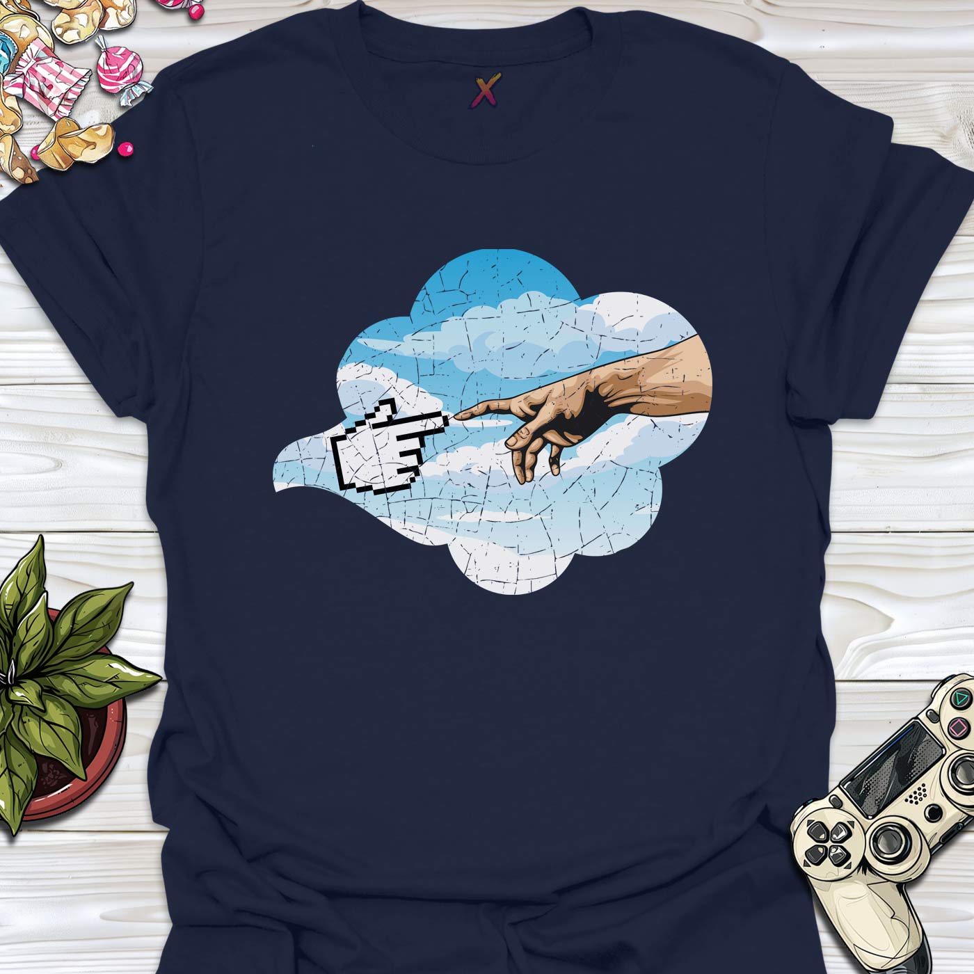 DaVinci Finger T-Shirt
