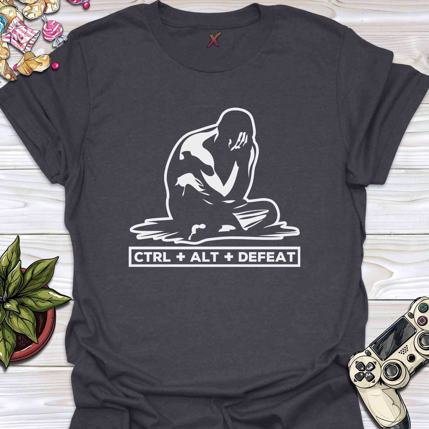 CTRL + ALT + DEFEAT T-Shirt