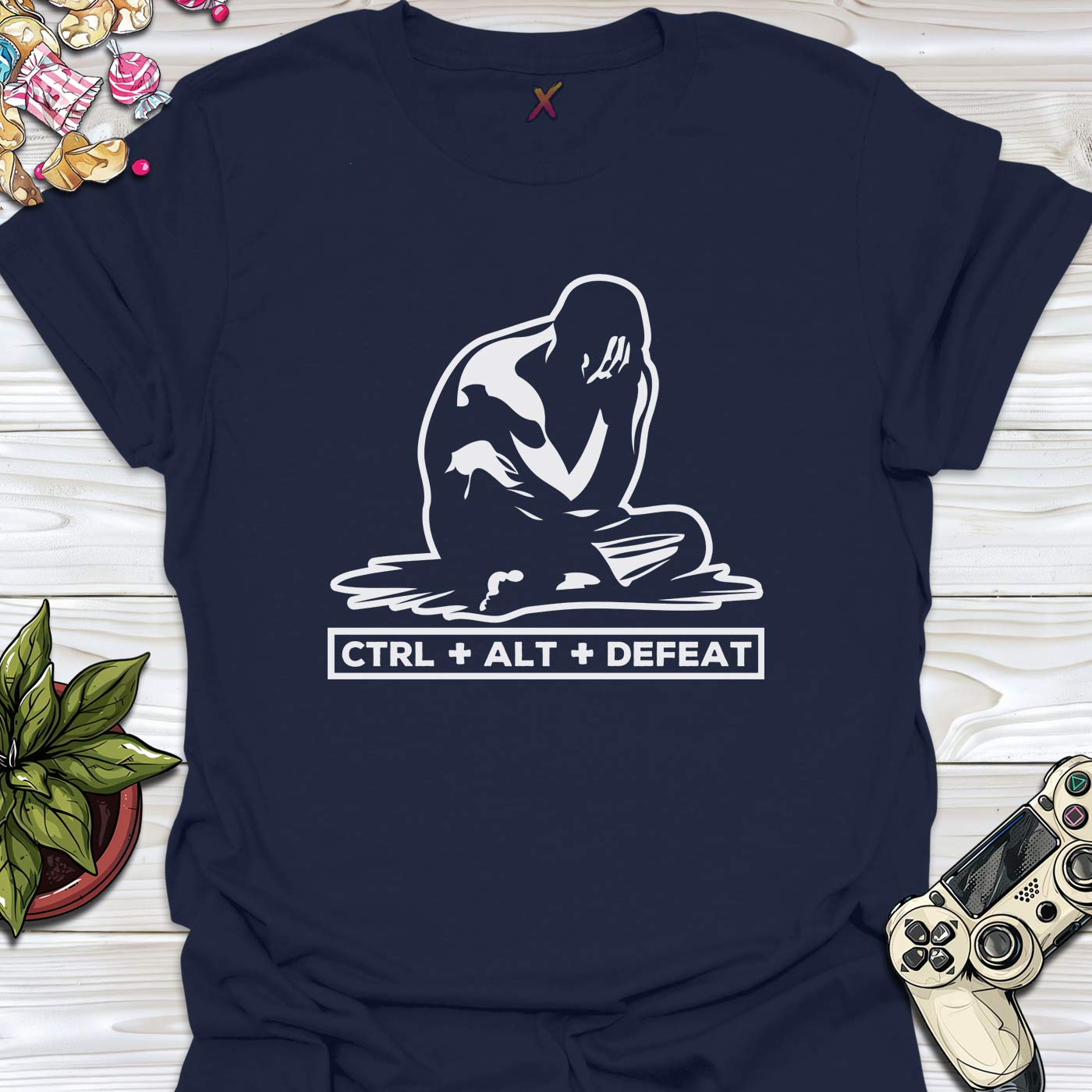 CTRL + ALT + DEFEAT T-Shirt