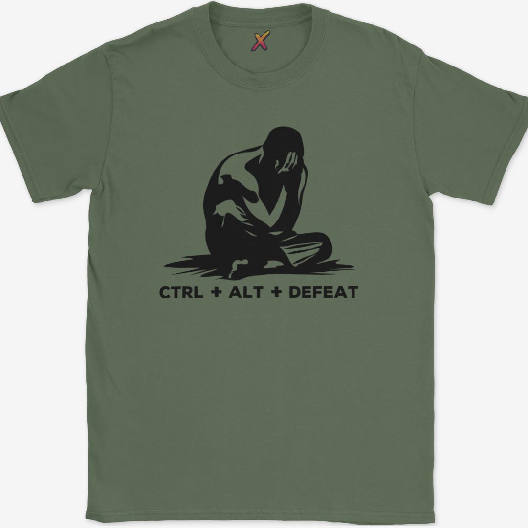 CTRL + ALT + DEFEAT T-Shirt