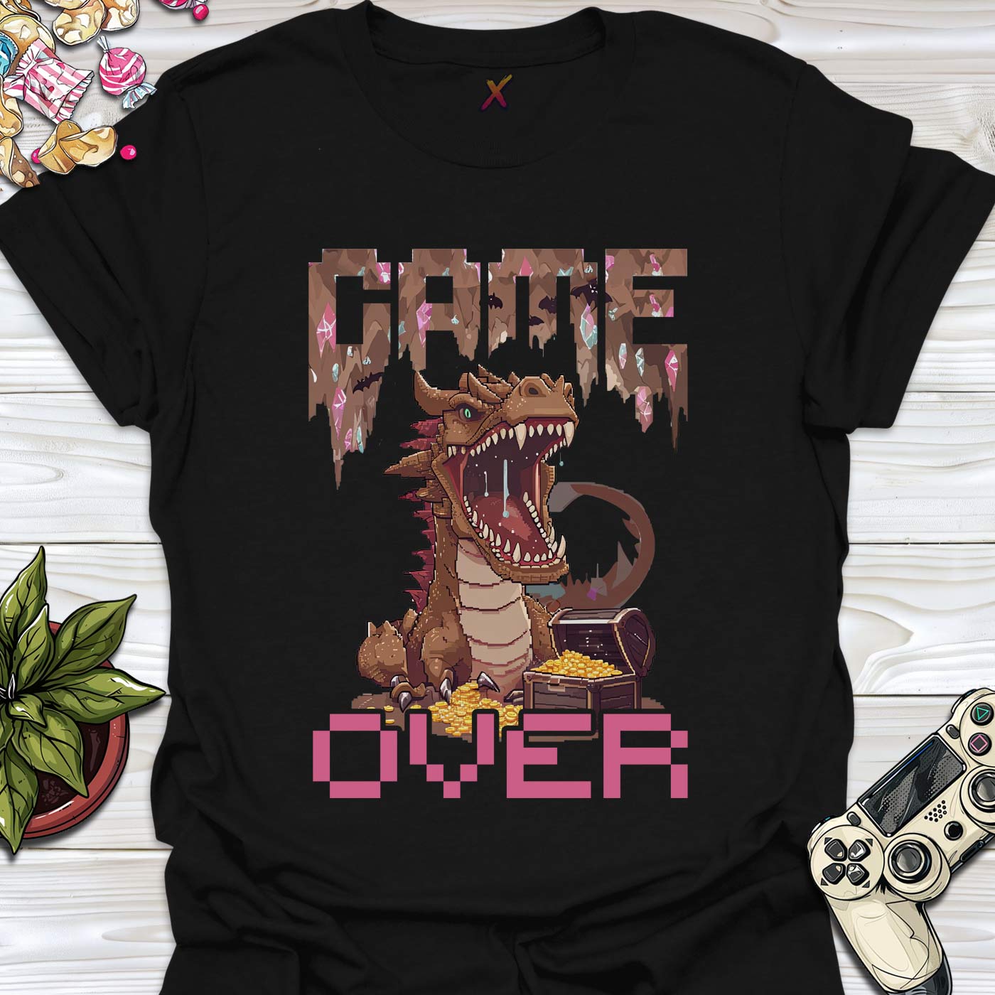 Game Over Dragon T-Shirt