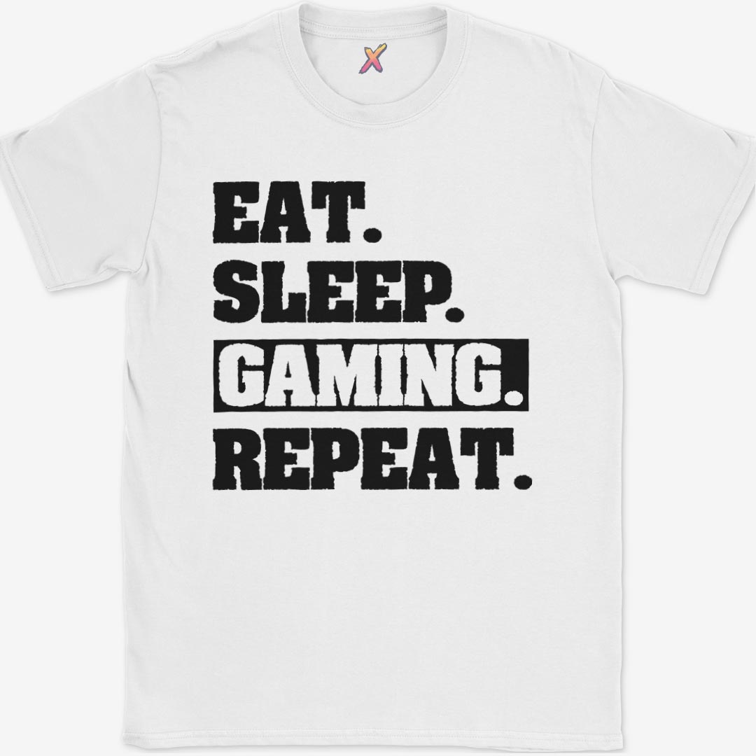 Eat. Sleep. Gaming. Repeat. T-Shirt