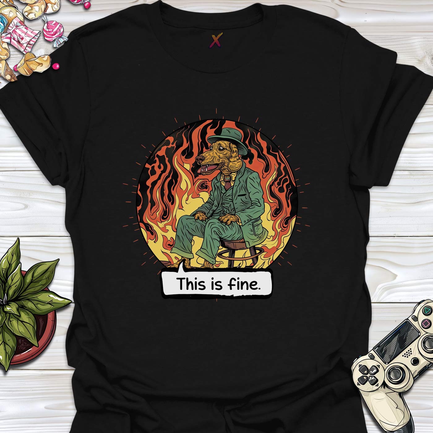 This is fine T-Shirt