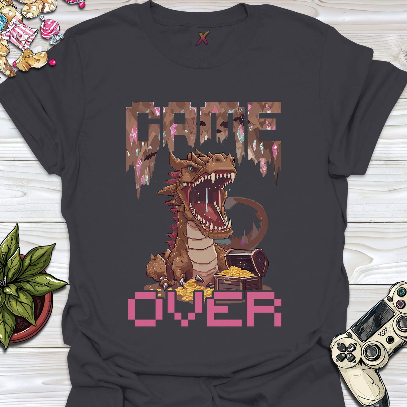 Game Over Dragon T-Shirt