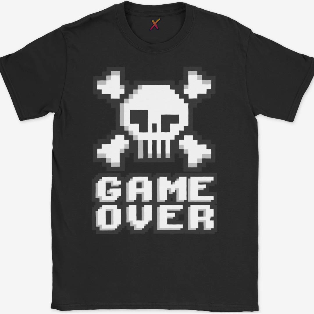 Game Over Skull T-Shirt