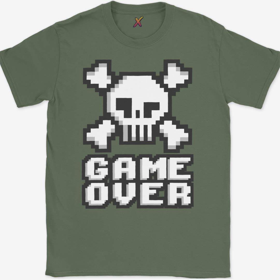Game Over Skull T-Shirt