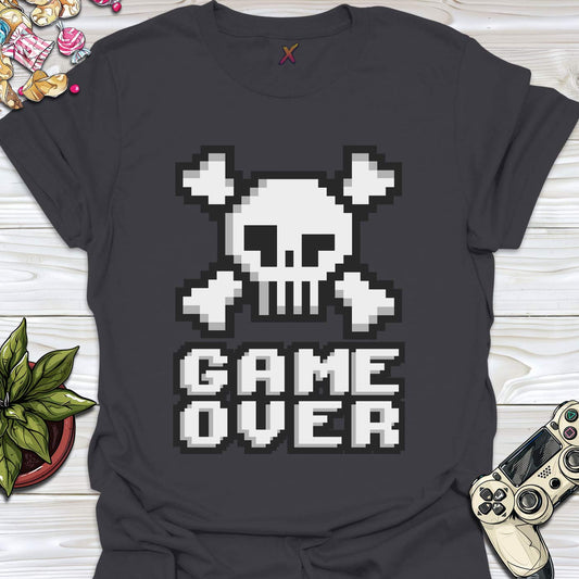 Game Over Skull T-Shirt