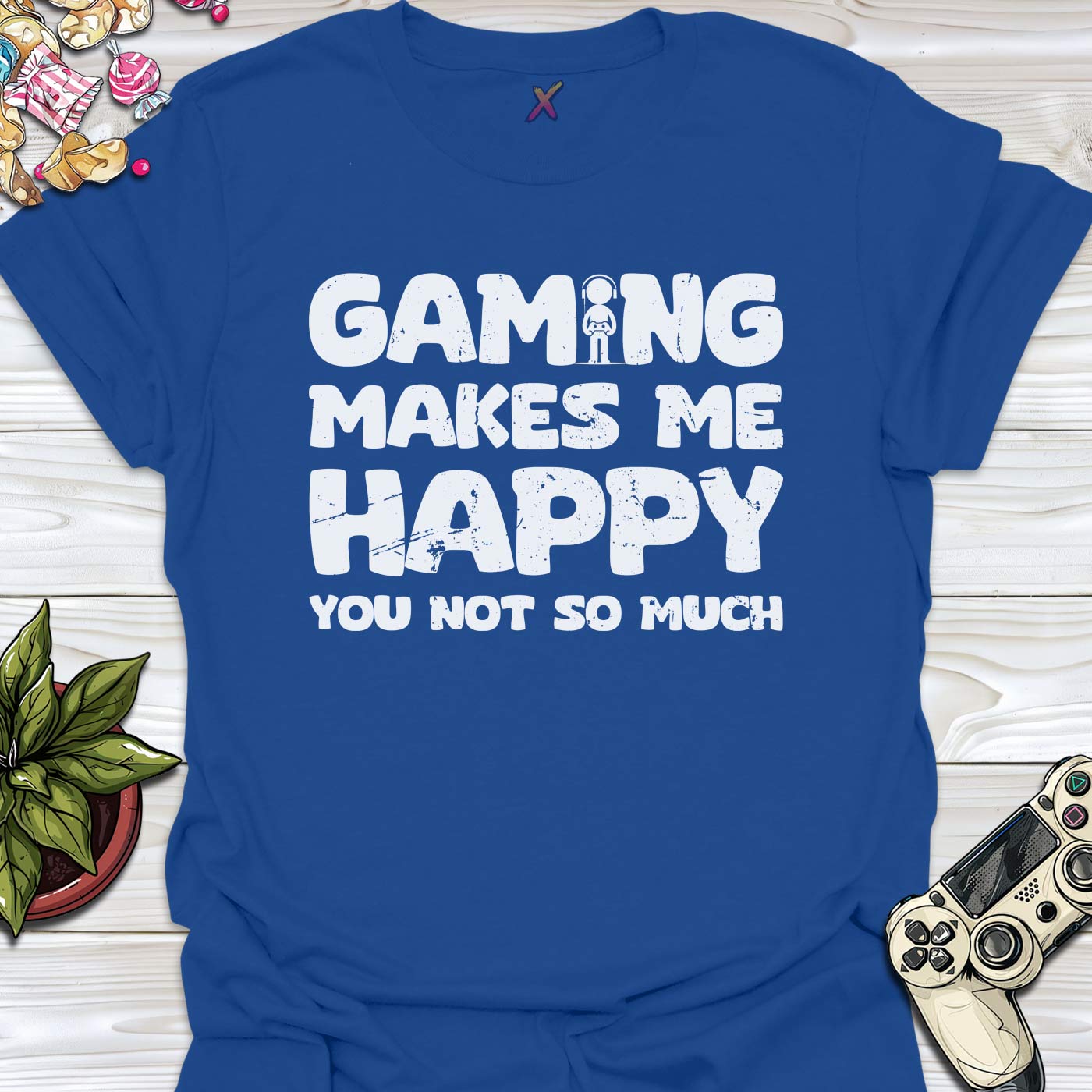 Gaming Makes Me Happy T-Shirt
