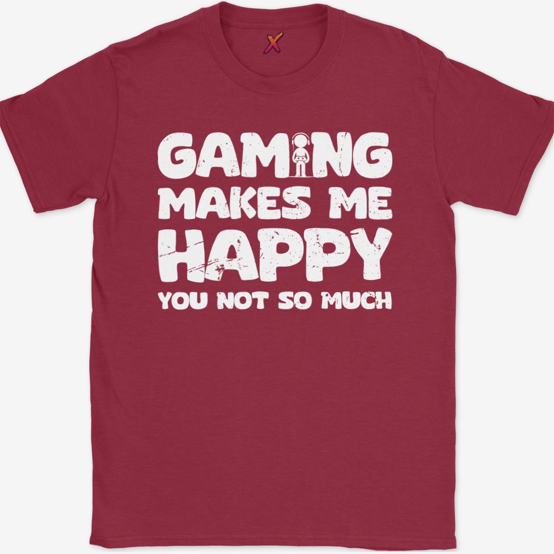 Gaming Makes Me Happy T-Shirt
