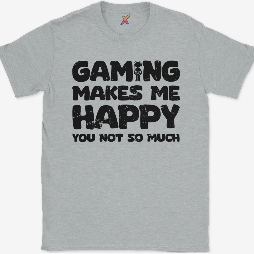 Gaming Makes Me Happy T-Shirt