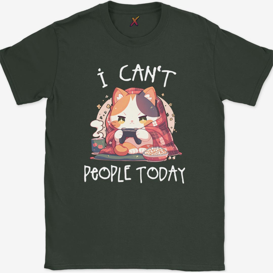 I Can't People Today T-Shirt