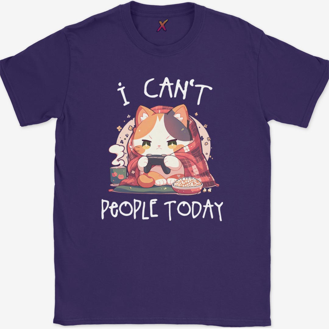 I Can't People Today T-Shirt