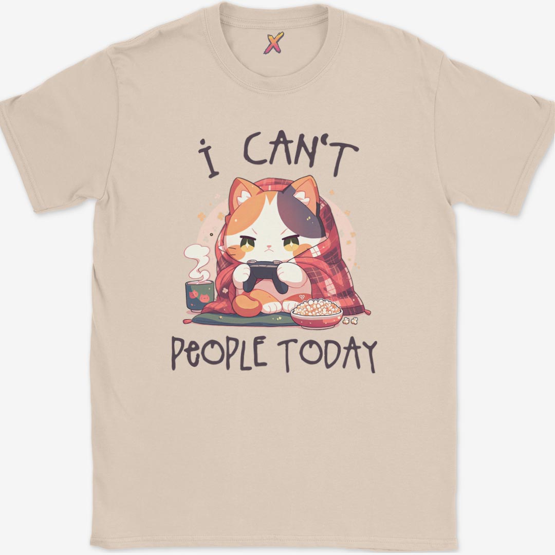 I Can't People Today T-Shirt