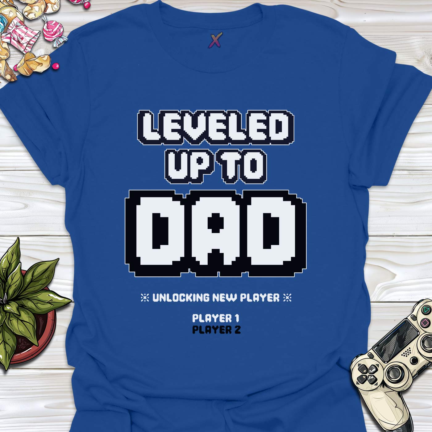 Leveled Up To Dad T-Shirt