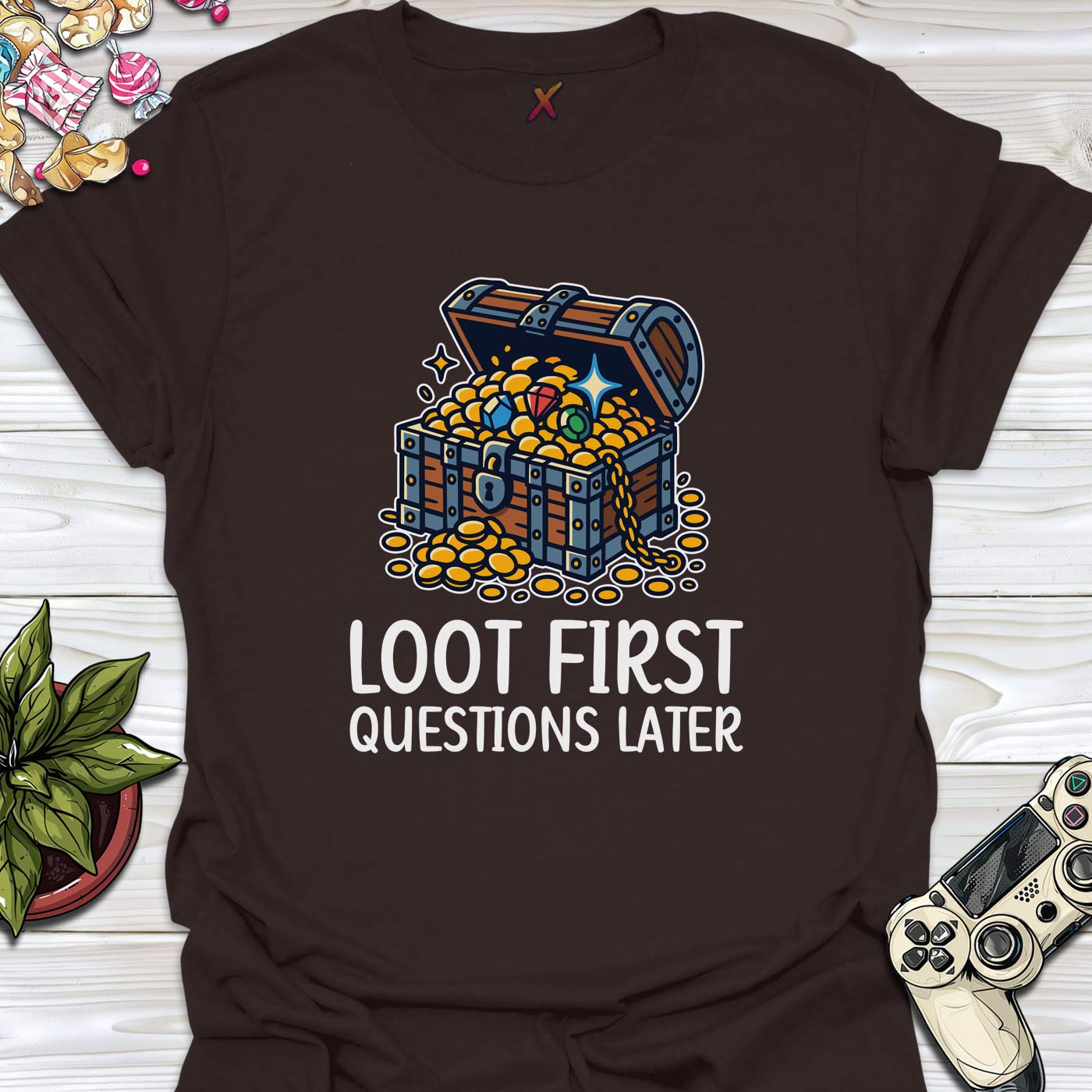 Loot First Questions Later T-Shirt