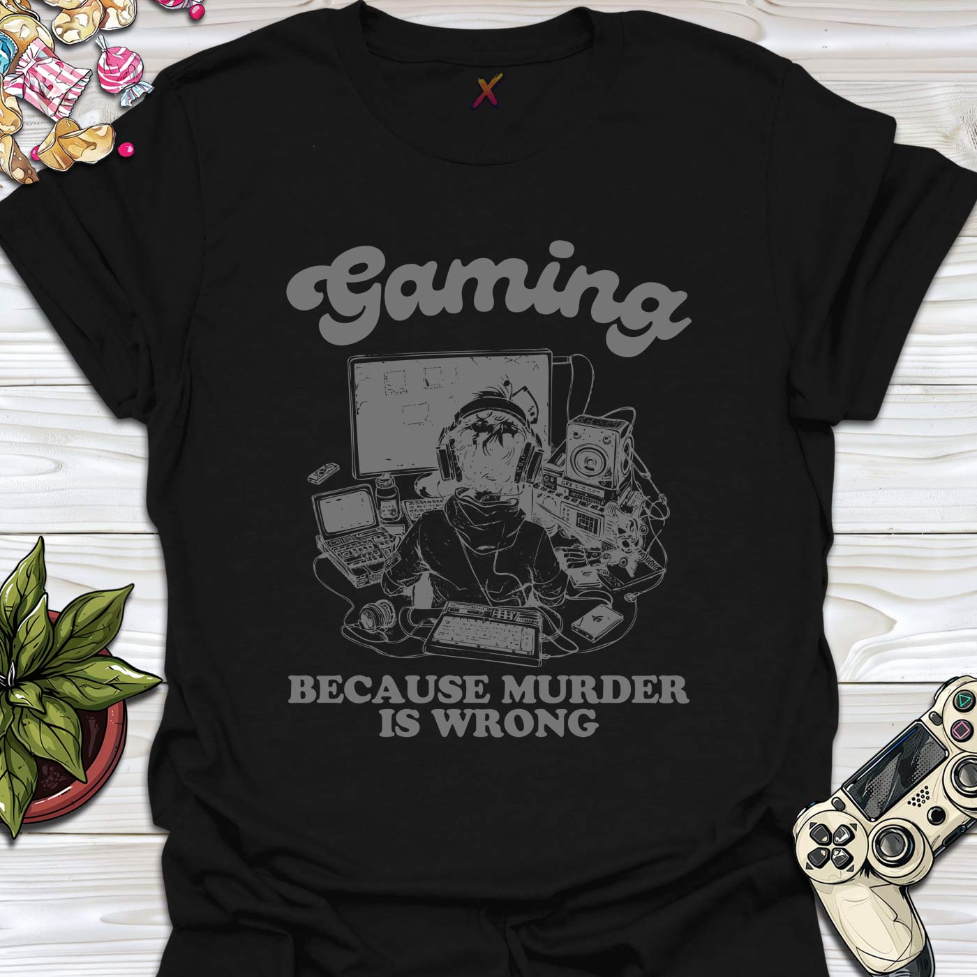 Because Murder Is Wrong T-Shirt