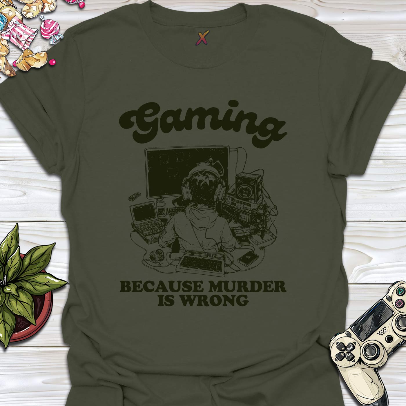 Because Murder Is Wrong T-Shirt
