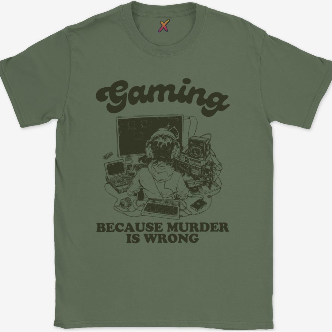 Because Murder Is Wrong T-Shirt