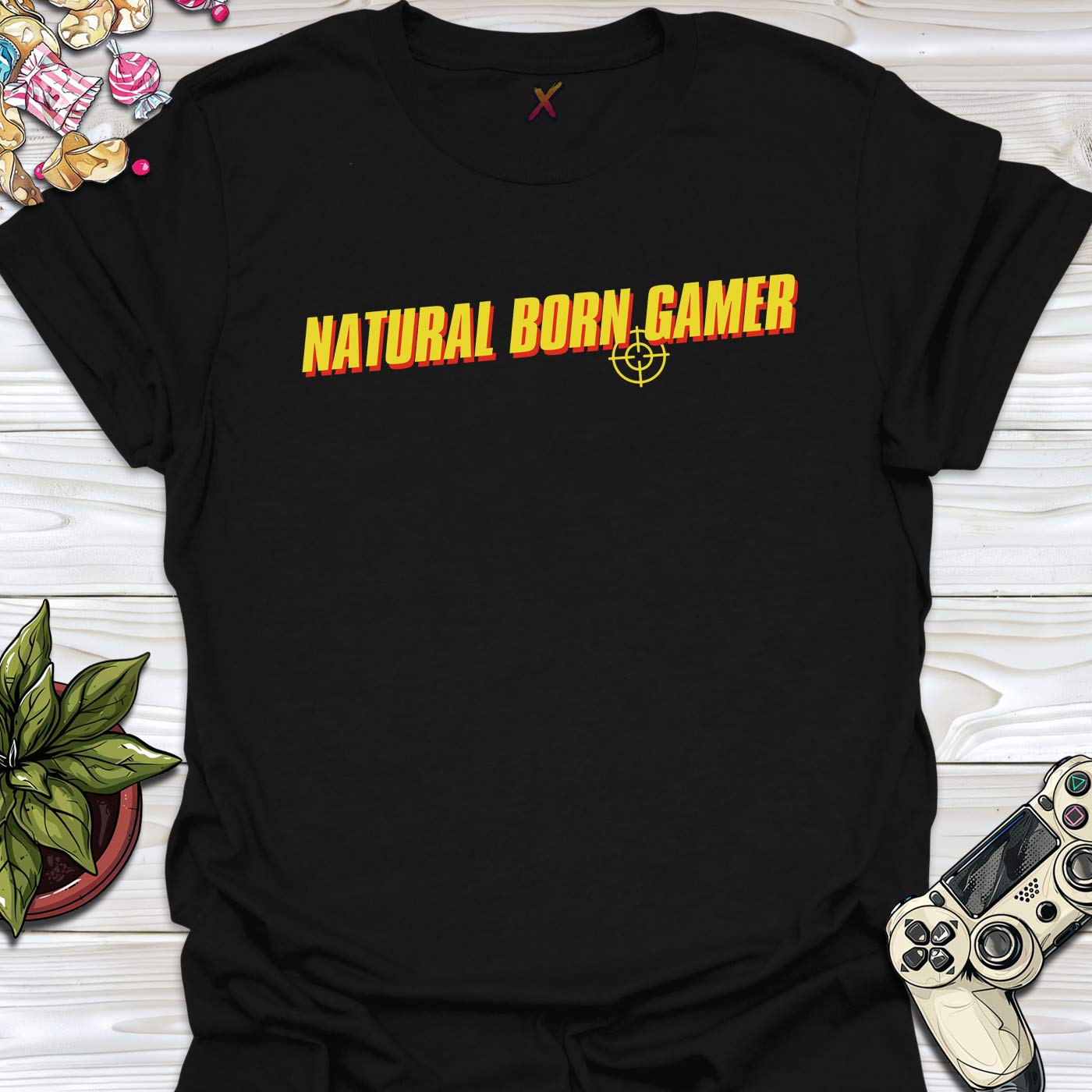 Natural Born Gamer T-Shirt