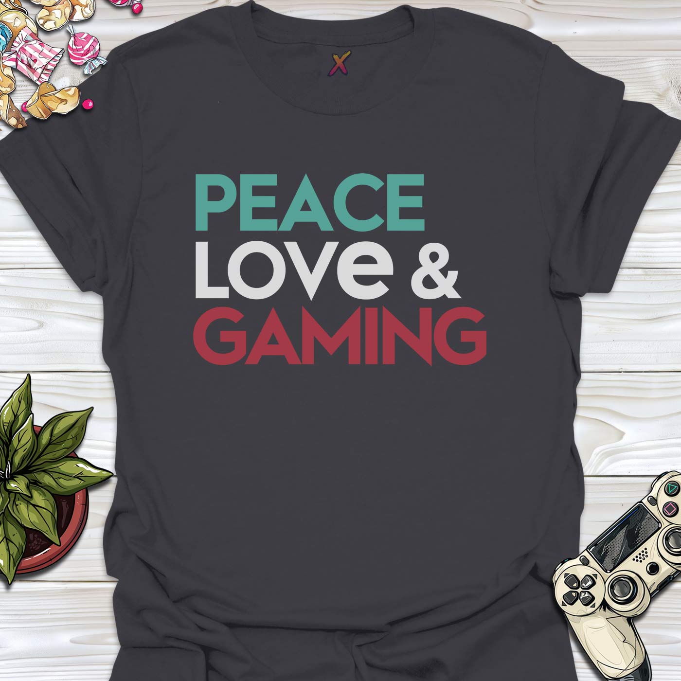 Peace Love & Gaming T-Shirt