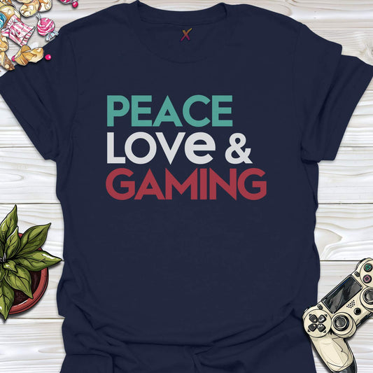Peace Love & Gaming T-Shirt