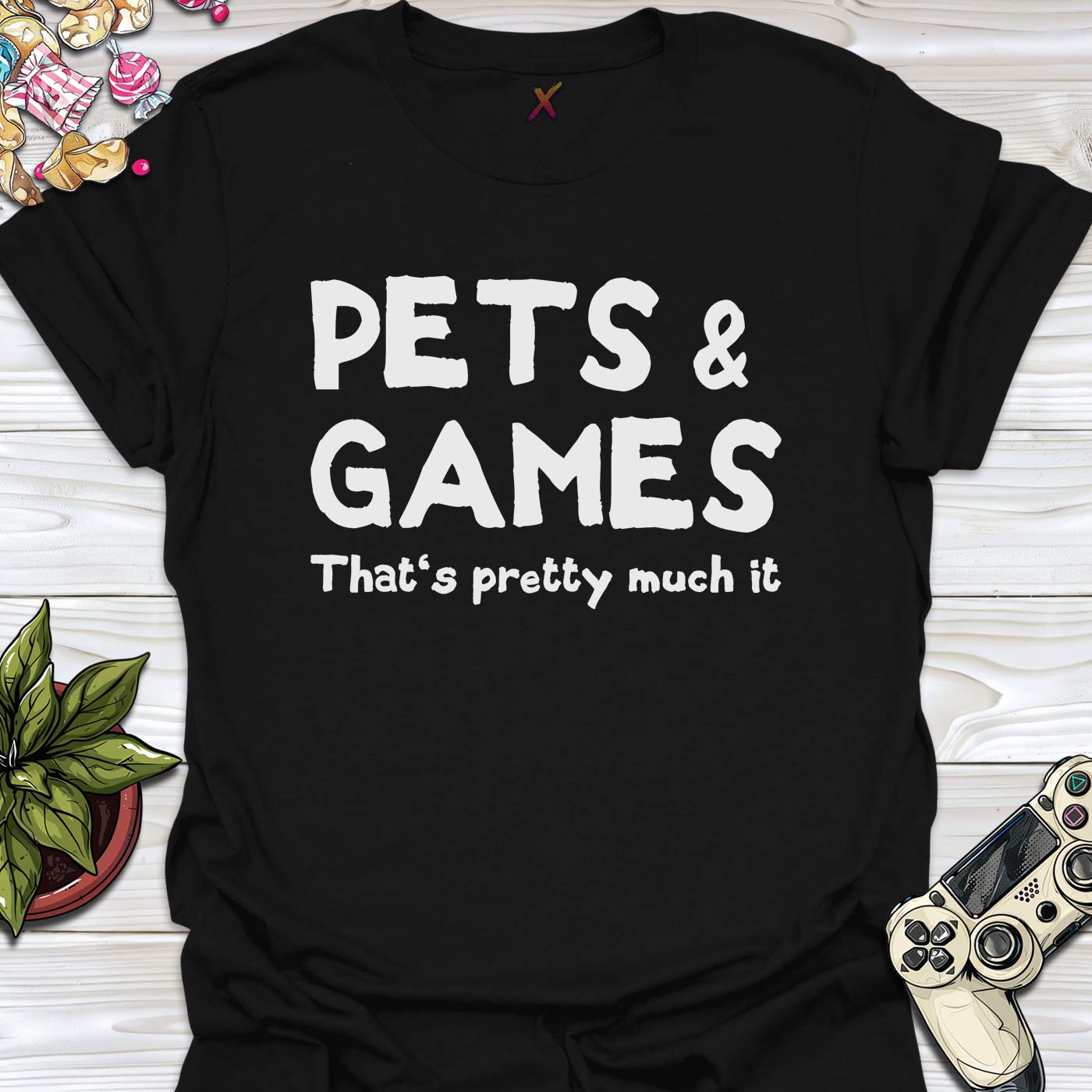 Pets & Games T-Shirt