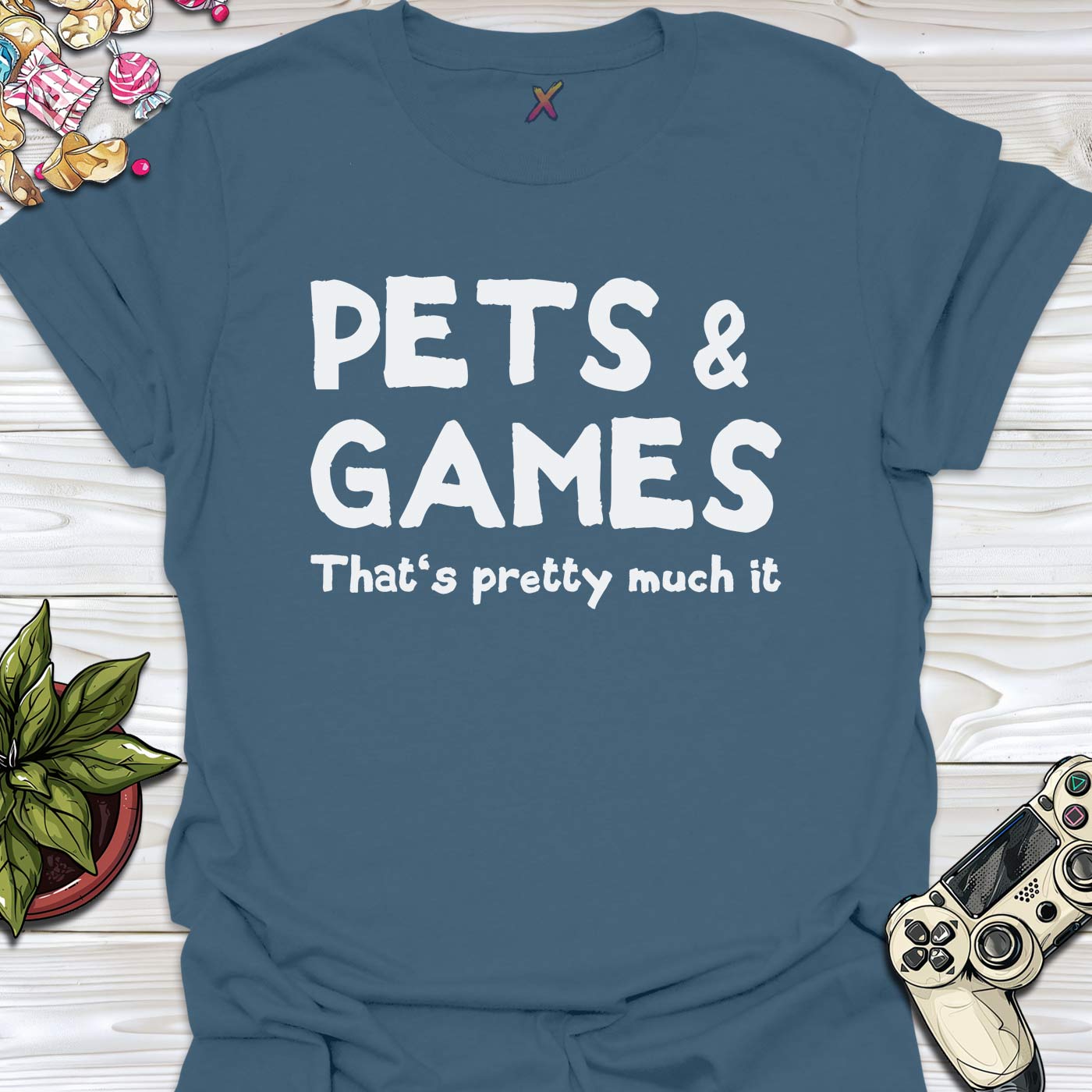 Pets & Games T-Shirt