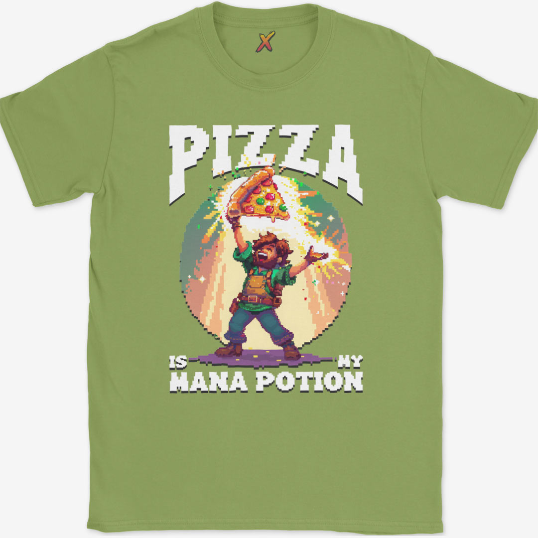 Pizza Is My Mana Potion T-Shirt