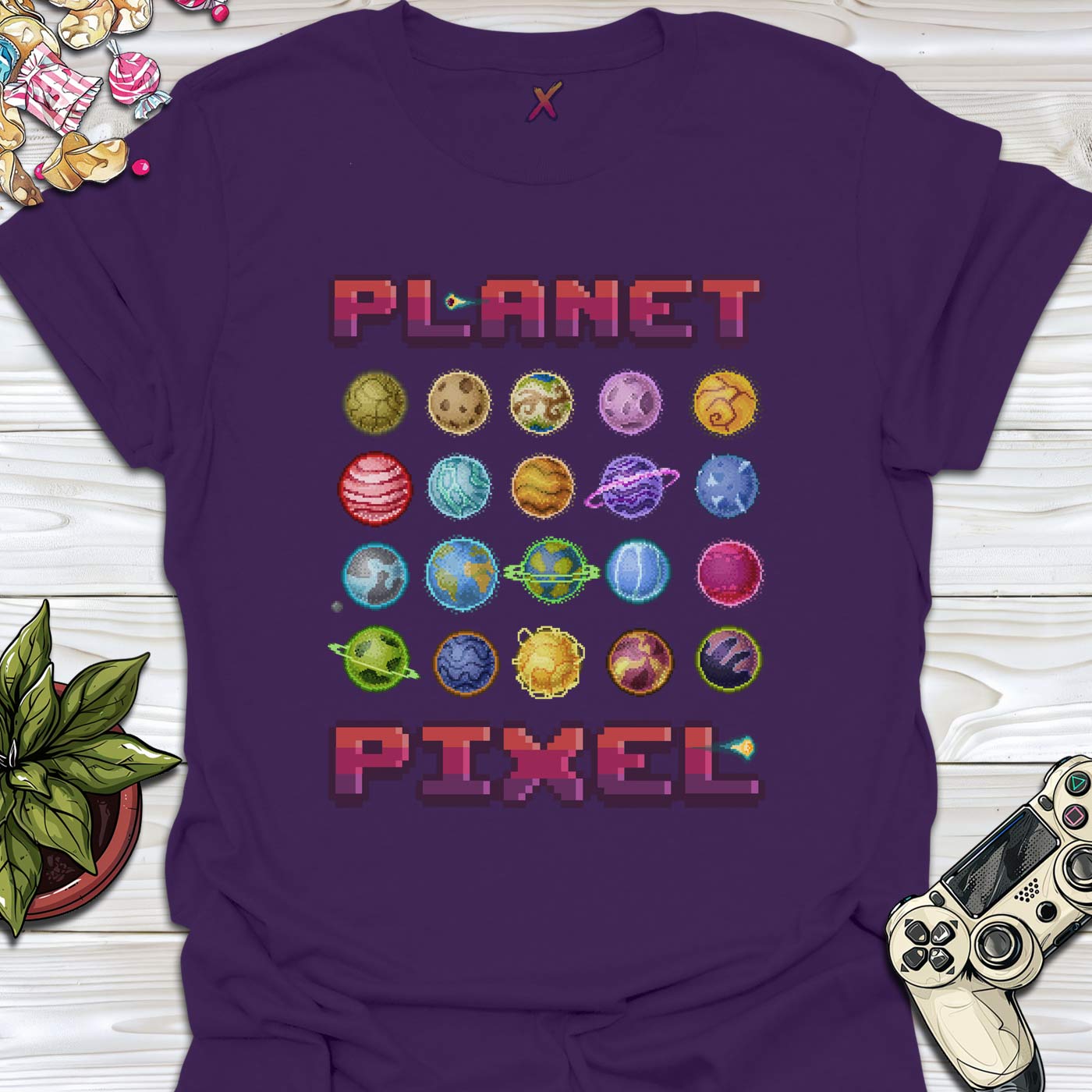 Planet Pixel T-Shirt