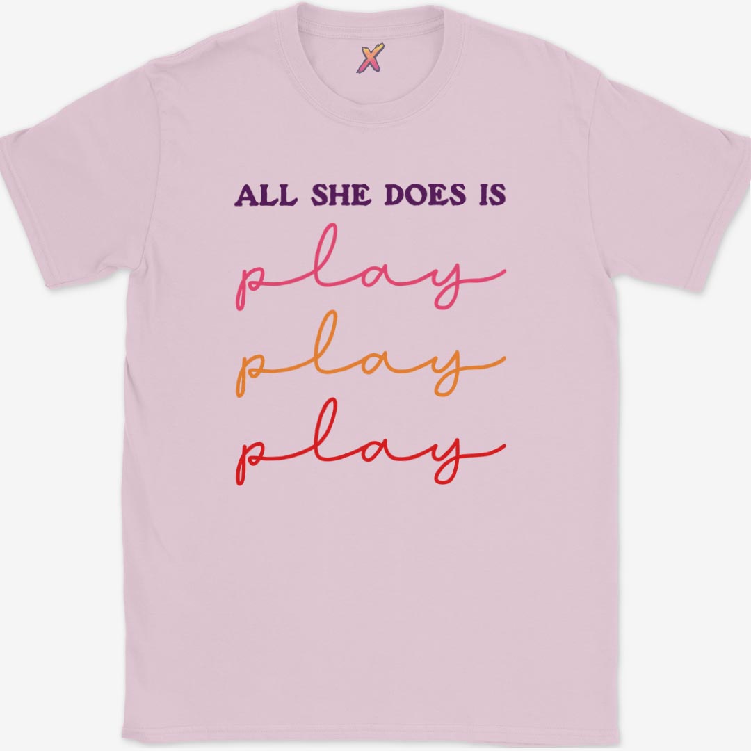 All She Does T-Shirt