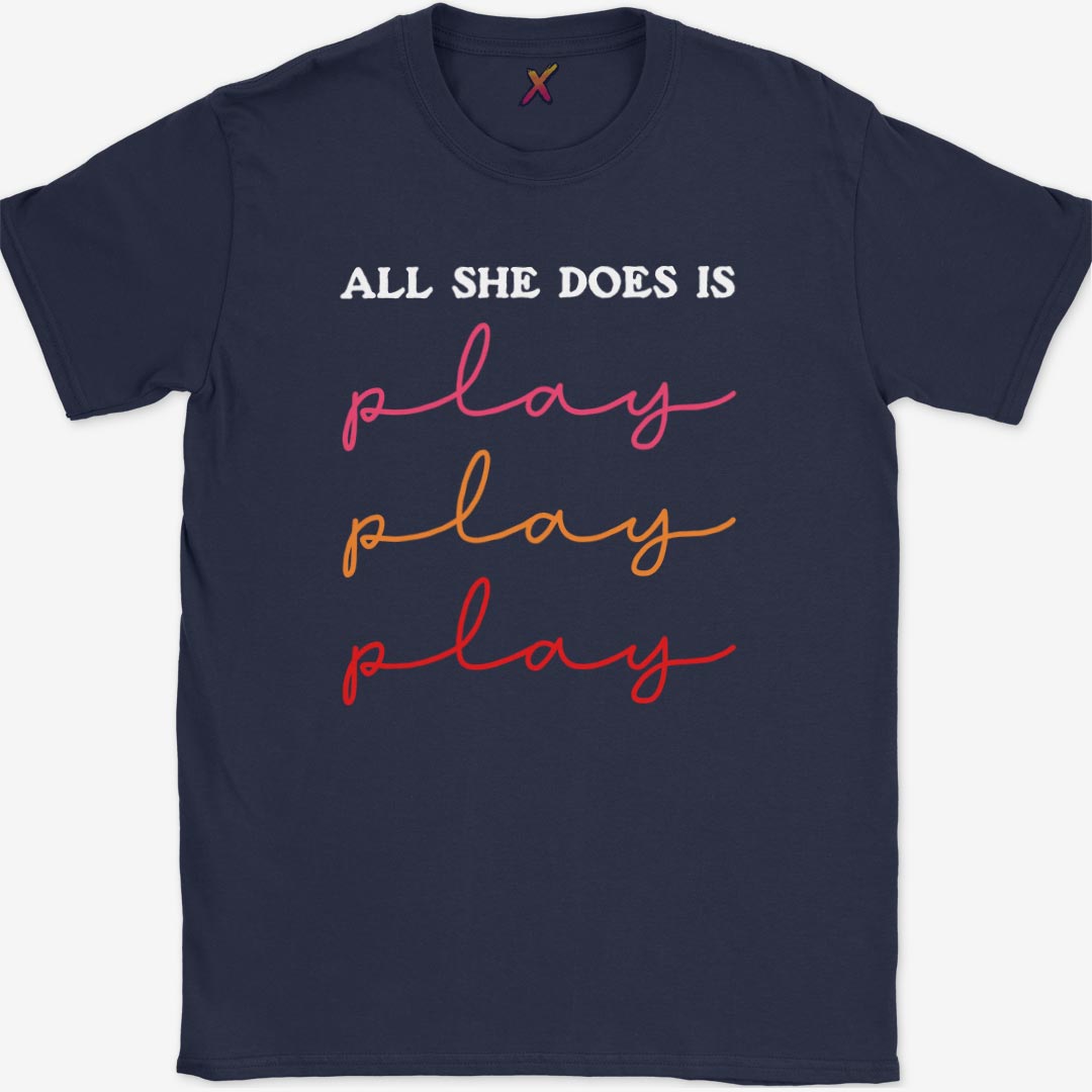 All She Does T-Shirt
