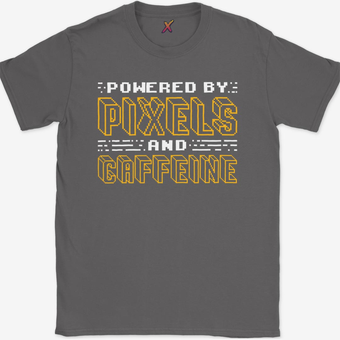 Pixels and Caffeine T-Shirt