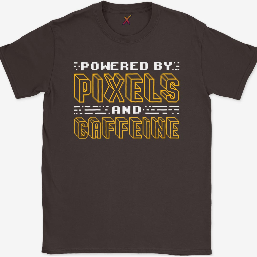 Pixels and Caffeine T-Shirt