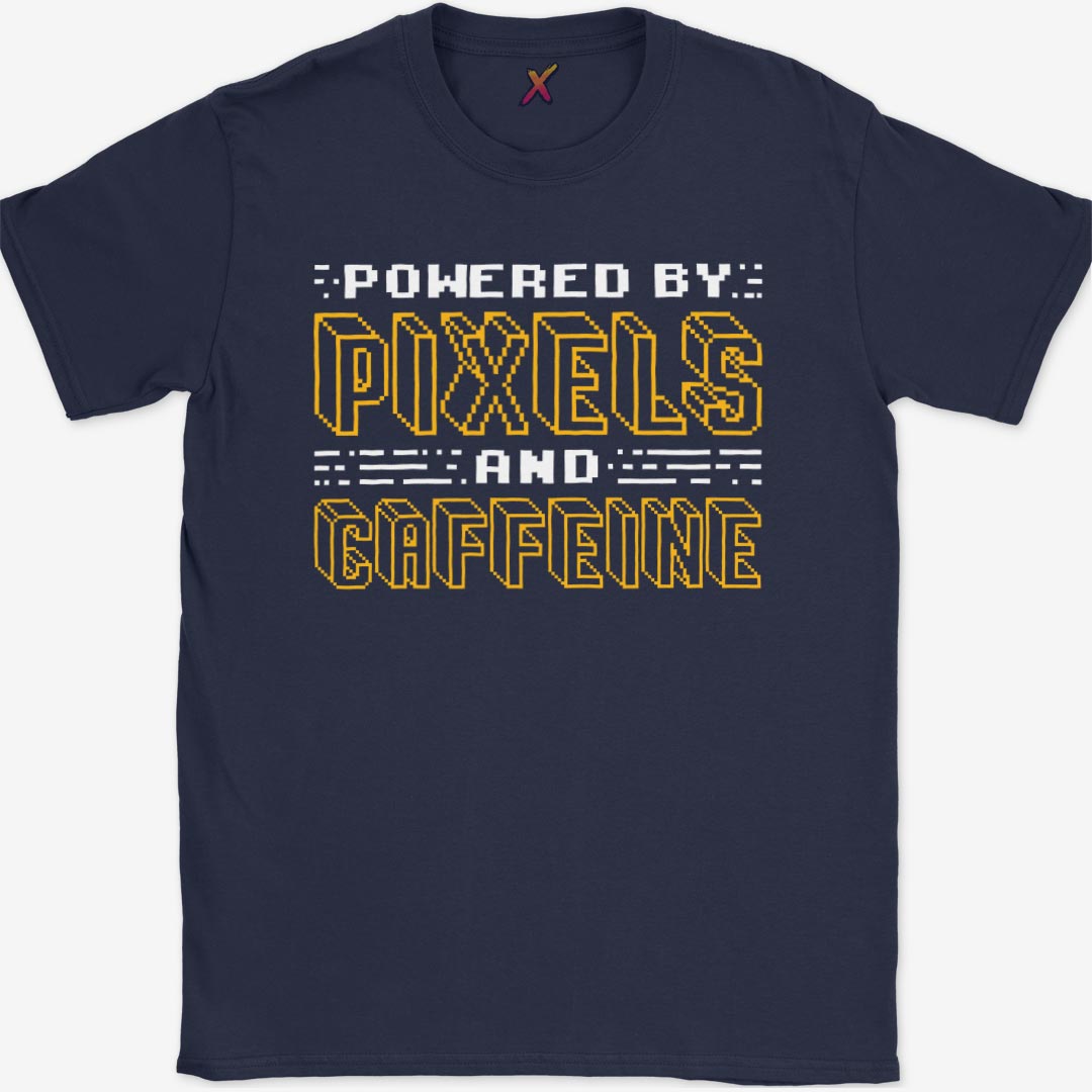 Pixels and Caffeine T-Shirt
