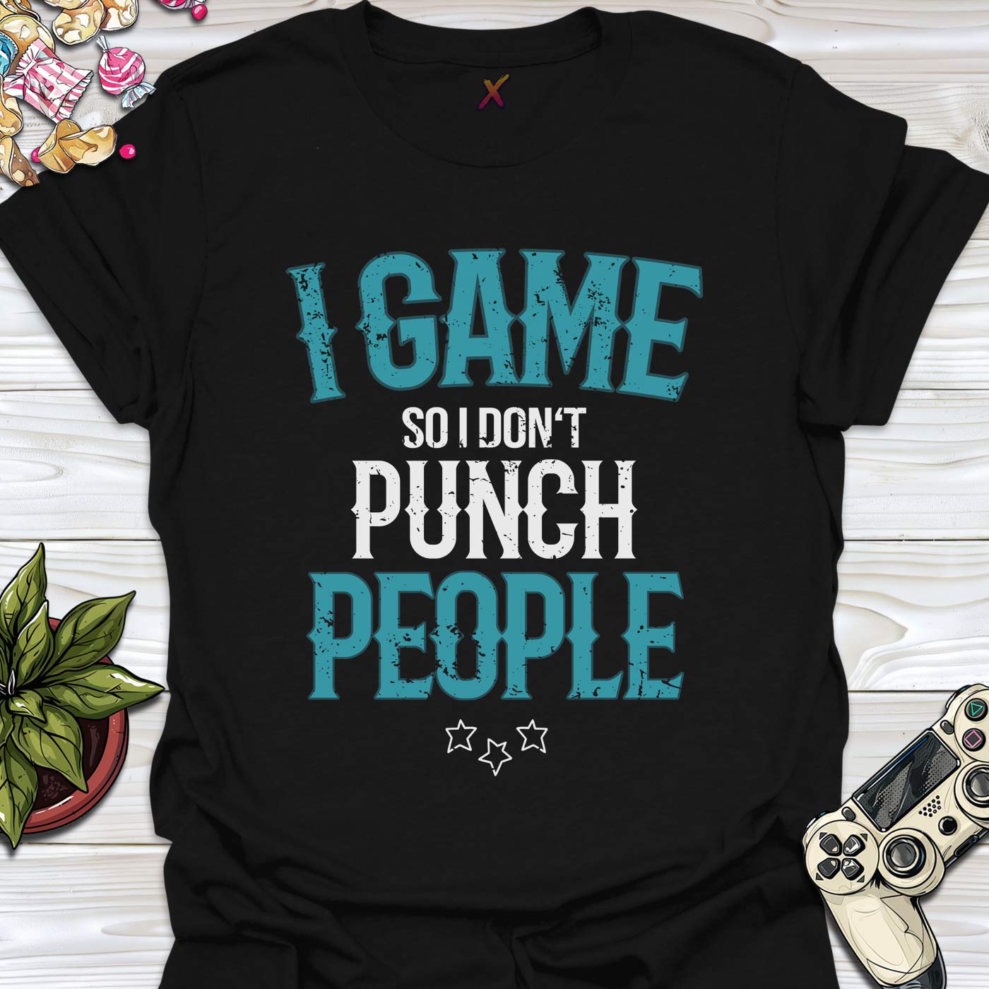 So I Don't Punch People T-Shirt