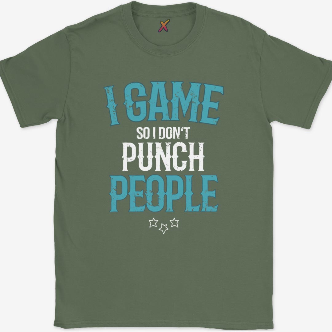 So I Don't Punch People T-Shirt