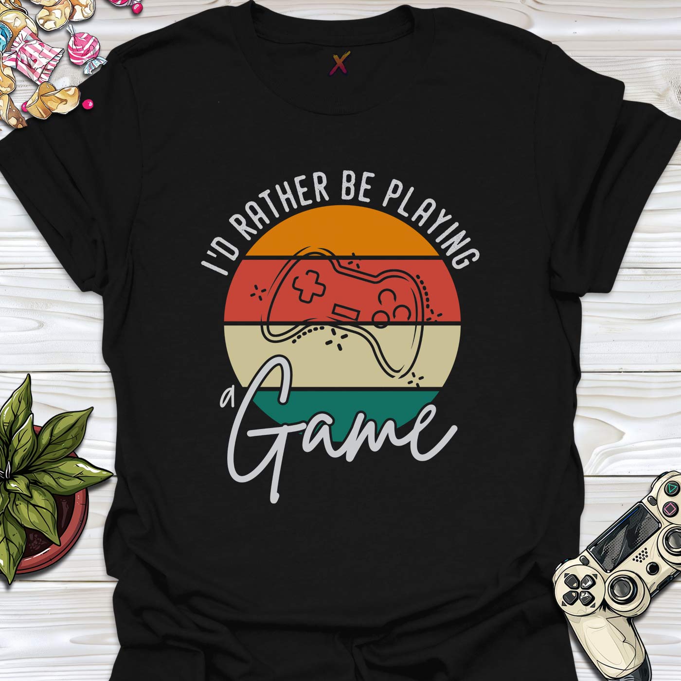 I'd Rather Be Playing T-Shirt