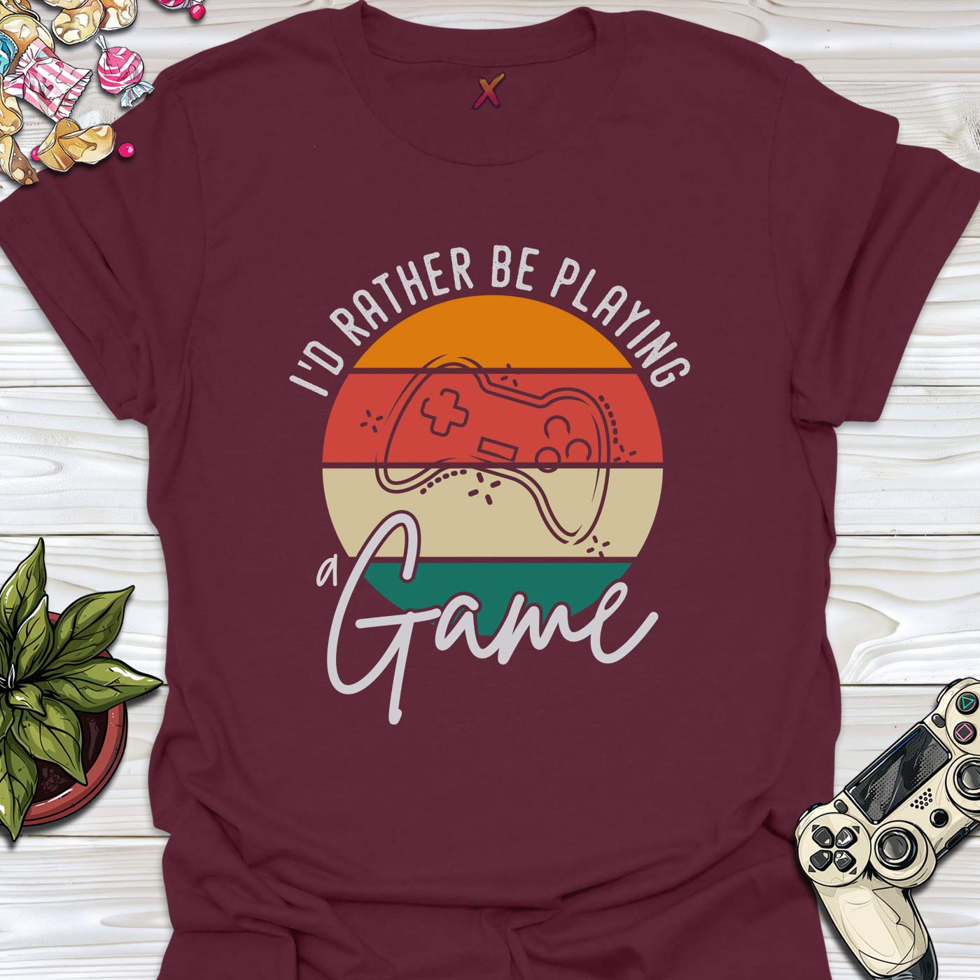 I'd Rather Be Playing T-Shirt