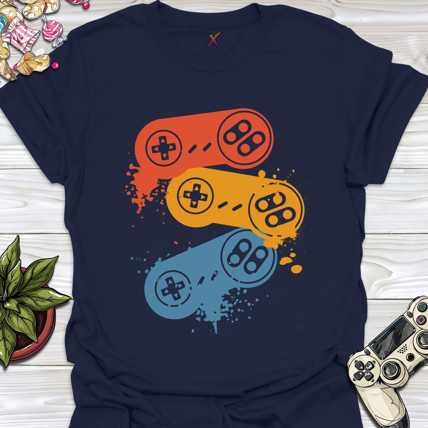 Retro Controllers T-Shirt